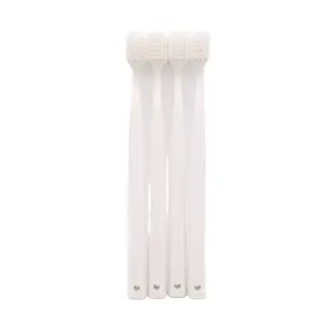 Wholesale PP handle toothbrush big square head disposable toothbrush for hotel
