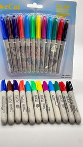 Stylo <span class=keywords><strong>marqueur</strong></span> permanent à pointe fine <span class=keywords><strong>Sharpie</strong></span>, 12 couleurs, pour étudiants ou bureau - Product Image 6