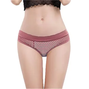 Sexy Ladies Thong Briefs Underwear Lace Clear Panties G-String Lingerie  Plus Sz