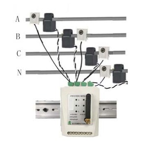 <span class=keywords><strong>3</strong></span> pha DIN đường sắt năng lượng kWh mét với RS485 modbus đa-cts ba giai đoạn hồi lưu hệ thống giám sát thiết bị đầu cuối năng lượng mét - Product Image 1