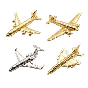 Yaratıcı Kişiselleştirilmiş Metal Yaka İğnesi Özelleştirme Uçak Emniyet İğnesi Rozeti Havacılık Rozeti Özelleştirme Uçak Yaka İğneleri - Product Image 1