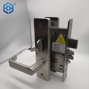 SUS304アメリカスタイル標準ドアハードウェア<span class=keywords><strong>UL</strong></span>リストクローゼットレバーロックセット木ドア用 - Product Image 2