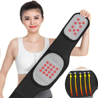 Ceinture de Soutien Lombaire Réglable en Acier, Respirante, à Compression, avec Bandes Métalliques Flexibles pour Soulager la Douleur Dorsale