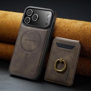 เคสโทรศัพท์หนัง PU แบบพับได้สุดหรู พร้อมช่องใส่บัตรและพวงกุญแจ - Product Image 6