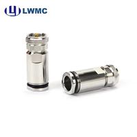 Connecteur mâle LWMC HF à pince pour câble LMR500 et câble de 13 mm, VSWR 1,2 max, joint en caoutchouc silicone