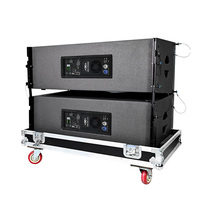 Altavoz Activo de Línea de 2 Vías con Controlador de Neodimio para Exteriores KA212, Doble Woofer de 12 Pulgadas, para Actuaciones en Escenario