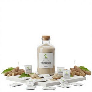 Poudre d'extrait d'ashwagandha sauvage pour le traitement à grande échelle et les formulations cosmétiques - Product Image 1