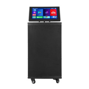 OEM ODM 12 pulgadas profesional inalámbrico portátil 300W potente sistema Android al aire libre Karaoke altavoz con <span class=keywords><strong>pantalla</strong></span> táctil LED RGB - Product Image 2