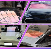 Film de protection auto-cicatrisant pour vitres de voiture en PET, bleu caméléon, anti-rayures, isolation thermique IR90%, rouleau de film teinté pour vitres automobiles, protection solaire