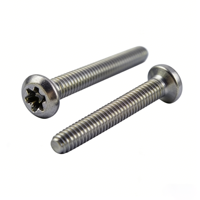 Vis ovale Torx M8 zinguée, boulon métrique DIN 7500QE, classe 4.8 et 6.8