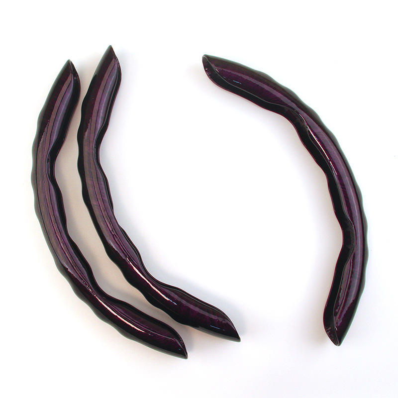 Smoky rain purple-3 pièces