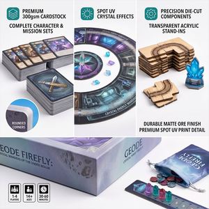 Jeu de stratégie de table F avec marques vertes en PET or et argent certifiées, étanche de qualité survie pour jeu en extérieur, étui à rabat - Product Image 3