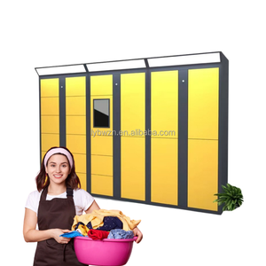 Tùy Chỉnh 24 Giờ Tự Dịch Vụ Thông Minh Giặt <span class=keywords><strong>Locker</strong></span> Trong Đa Ngôn Ngữ Chất Tẩy Rửa Khô Thông Minh Lưu Trữ <span class=keywords><strong>Locker</strong></span> - Product Image 5