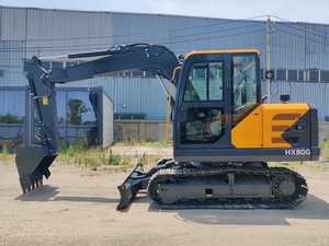 Miniexcavadora HX80G HX60G 100% Nueva, Original, Importada de Corea, 8 Toneladas de Peso Operativo, Excavadora de Orugas en Venta - Product Image 3