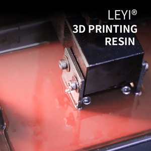 เรซิ่นยืดหยุ่น LEYI DFD01 วัสดุเรซิ่นสังเคราะห์ Valplast น้ำหนัก 1 กิโลกรัม สำหรับฐานฟันปลอม แบบยูวีสำหรับงานทันตกรรม ความยาวคลื่น 385-405 นาโนเมตร สีใสชมพู - Product Image 5