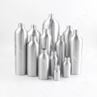 Flacon cosmétique en aluminium rechargeable avec bouchon à vis et sérigraphie – 30ml, 50ml, 100ml, 120ml, 150ml, 200ml, 250ml, 300ml, 500ml