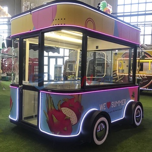 High Quality Stainless Steel Electric Food Trailer Food Truck Customized Color Ftill <b>Fryer</b> Double Sink Hot Dog/Ice Cream - Product Image 6