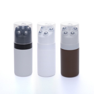 Flacons roll-on en plastique de 0 ml et 100 ml avec 5 billes, pour massage corporel, emballage cosmétique et soins de la peau, flacons à bille pour huiles essentielles - Product Image 2