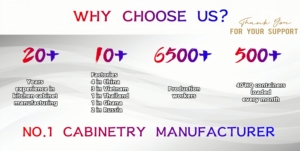USA căn hộ Modular tủ nhà bếp đồ nội thất hiện đại giá thấp rắn gỗ tủ bếp lưu trữ Set - Product Image 4