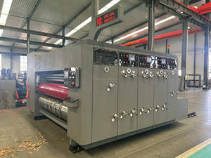 เครื่องตัดแบ่งช่องเครื่องพิมพ์แบบลูกกลิ้งพร้อมระบบป้อนอาหารอัตโนมัติสำหรับการแปลงกล่องกระดาษลูกฟูก - Product Image 4