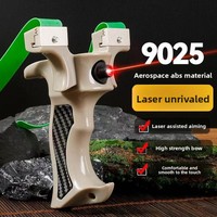 Nouvelle lance-pierre de compétition World Hero Outdoor équipée d'un laser - Matériel ABS, performance puissante, exceptionnelle