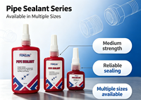 Ruban liquide PTFE 5543 50ml bleu, résistance aux températures élevées, haute viscosité, force moyenne, pour l'étanchéité et le verrouillage des tuyaux