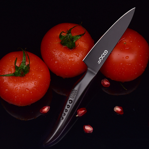 Nuevo <span class=keywords><strong>Amazon</strong></span> Venta caliente negro no-stick de Chef de cocina <span class=keywords><strong>juego</strong></span> de <span class=keywords><strong>cuchillos</strong></span> con bloque de - Product Image 5