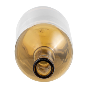 Vaso Alto in Vetro con Tappo, Elegante Silhouette Decorativa per Fiori, Vaso per Soggiorno e Decorazioni per la Casa - Product Image 5