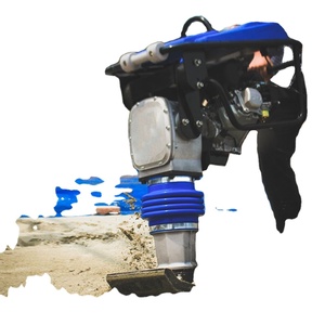 เครื่องบดอัดดินไฟฟ้าขนาดกะทัดรัด 5.5-6.5 แรงม้า สำหรับงานก่อสร้างถนน - Product Image 1