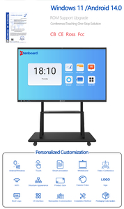 Qten board 75 86-Zoll-Touchscreen Interaktive Karte Telefon PC Spiegel Projektions bildschirm Scanner Klasse Unterricht Bildungs ausrüstung - Product Image 4