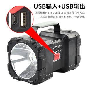 Linterna LED Recargable Portátil Tg-Tz017 de 4800 mAh de Alta Luminosidad para Uso en el Hogar y al Aire Libre - Product Image 2