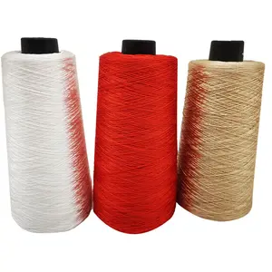 China Suppliers Polyester Embroidery Doped Dyed 300D/3 for Fringe Tassel Bright Used Trim Curtains Sewing Thread