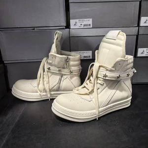 Botas de Tobillo Altas Estilo Western para Hombre, de Cuero Genuino, Casuales, Elegantes y Versátiles para Motocicleta, con Punta Redonda - Product Image 6