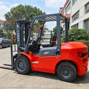 Chariot élévateur contrepoids diesel CPCD70 7 tonnes, groupe motopropulseur à haute puissance de torsion pour le transport de pièces lourdes et le chargement de palettes en usine - Product Image 5