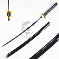 Pas cher ninja arme sécurité bambou katana épée jouet pour Tokitou Muichirou cosplay