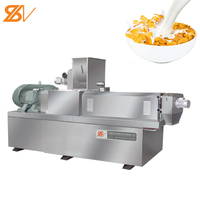 Machine d'extrusion de production de céréales, 2000g, blé, riz, maïs, flocons de maïs, petit déjeuner, équipement ligne de production