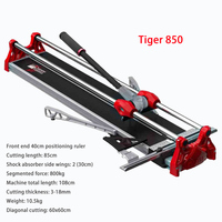 Tiger850 / 1000 tuile Cutter ardoise de roche tuile cutter 1200mm haute précision tuile Cutter outils à main Ruby machine manuel