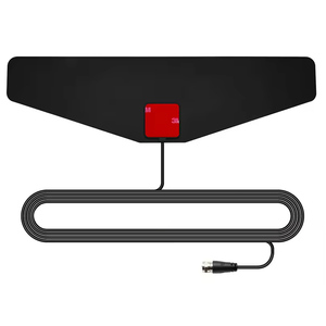 Antenne <span class=keywords><strong>TV</strong></span> numérique intérieure Baiao européenne et américaine, mini antenne HDTV T2 4K à ondes terrestres, câble aérien noir, montage mural IEC - Product Image 5