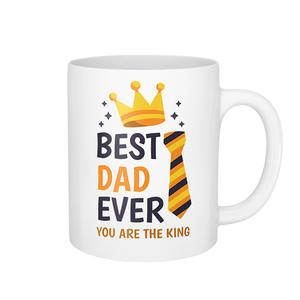 Mug en céramique « <span class=keywords><strong>Meilleur</strong></span> <span class=keywords><strong>Papa</strong></span> de Tous les Temps » en gros – Cadeau d'anniversaire pour <span class=keywords><strong>Papa</strong></span>, <span class=keywords><strong>Tasse</strong></span> à eau pour la Fête des Pères - Product Image 6