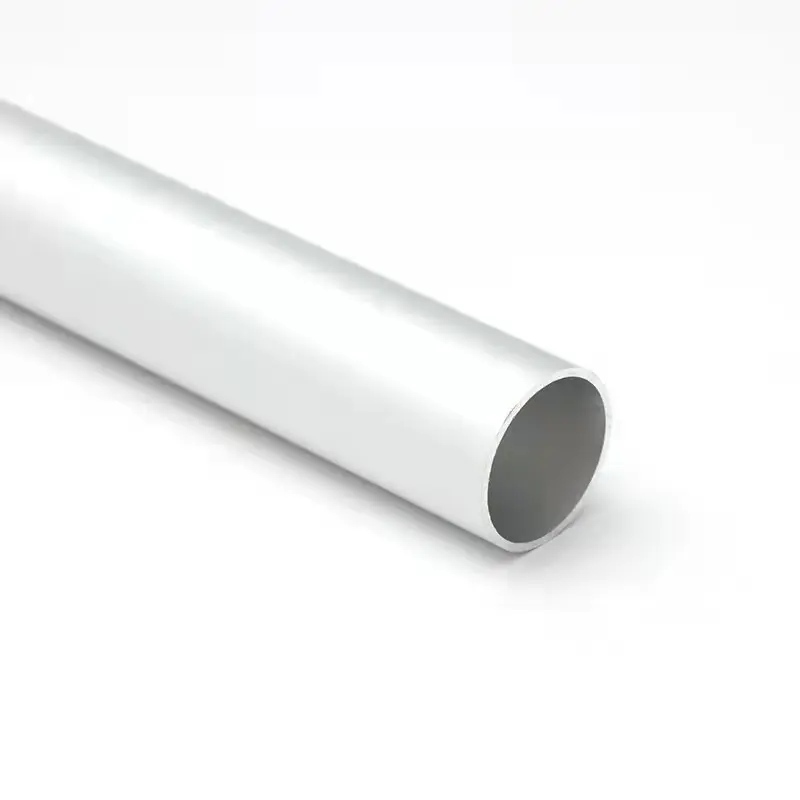 High-Grade Aluminum Alloy Square and round Pipes from Foshan Production for Building Profiles and Door & Window Accessories
