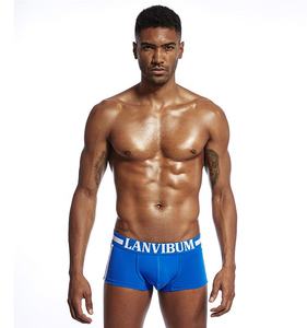 पुरुषों में कस्टम ब्रांड के लोगो को आरामदायक पारंपरिक रूप से सांस लेने योग्य पारंपरिक अनडी पुरुष मुक्केबाज - Product Image 4