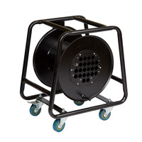 Chariot de Câble Multipaire XLR 24 Canaux 30/50/60/80/100M, Chariot Serpentin ROHS OFC PVC Câble Audio Multipaire, Offre Spéciale OEM Professionnel