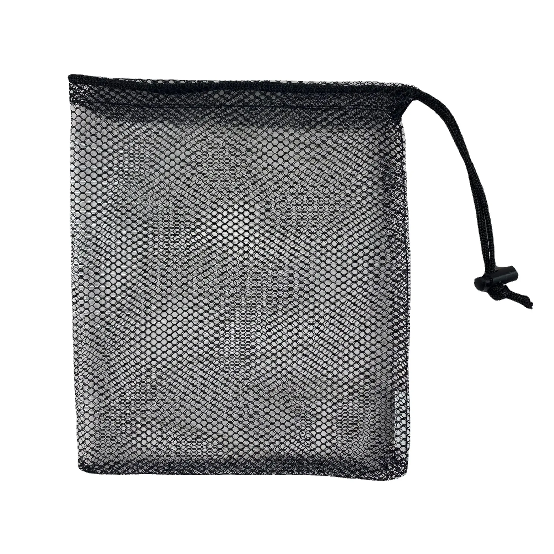 Wholesale Reusable polyester net bag produce bags eco friendly mesh cotton shopping bag