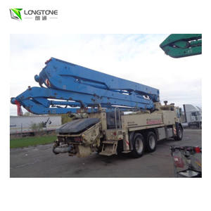 รถปั๊มคอนกรีตมือสอง ขนาด 37 ม. 42 ม. 48 ม. 56 ม. รถปั๊มติดตั้งบนรถบรรทุกมือสอง - Product Image 4