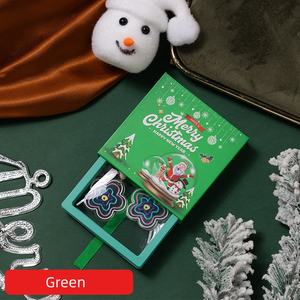 Nouvelle boîte d'emballage <span class=keywords><strong>de</strong></span> bijoux <span class=keywords><strong>de</strong></span> <span class=keywords><strong>noël</strong></span> créative père <span class=keywords><strong>noël</strong></span> PE Suspension boîte <span class=keywords><strong>à</strong></span> bijoux pour Bracelet boucle d'oreille anneau paquet - Product Image 6