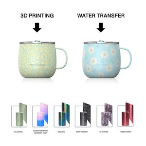 Taza de Café ANSHENG de 14 oz, Taza de Camping con Aislamiento al Vacío, Taza de Viaje de Acero Inoxidable de Doble Pared, Taza Térmica para Café - Product Image 5