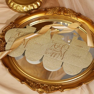 Vente chaude, design populaire, emballage cadeau en carton de luxe exquis, boîte en papier avec ruban personnalisé - Product Image 3