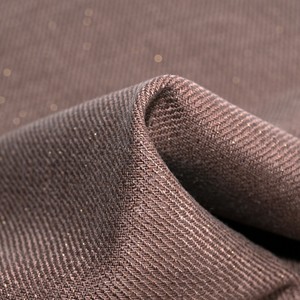 Luxury Organic 12%Linen 5%Metallic Fiber 83%Lyocell Fabric Twill 255gsm Linen Lyocell Metallic Fiber Blend Fabric <strong>for</strong> Clothing - Product Image 3