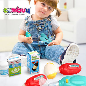 Piccolo clinica da tavolo luce elettrica del suono di plastica per bambini giocattolo <span class=keywords><strong>kit</strong></span> medico - Product Image 3