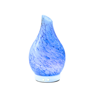 Diffuseur d'aromathérapie à huile d'air humidificateur ultrasonique Art Glass 100ml - Product Image 1